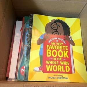 Mystery box of kids books no more than 5 lbs